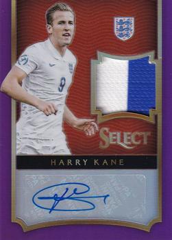 2015-16 Panini Select - Jersey Autographs Prime Purple Prizm #JA-HK Harry Kane Front