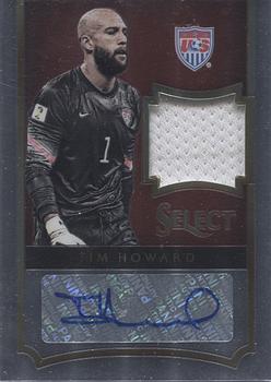 2015-16 Panini Select - Jersey Autographs Red Prizm #JA-TH Tim Howard Front