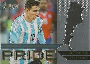 2015-16 Panini Select - National Pride #2 Lionel Messi Front