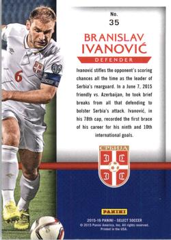 2015-16 Panini Select - National Pride #35 Branislav Ivanovic Back