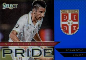 2015-16 Panini Select - National Pride Blue Prizm #36 Zoran Tosic Front