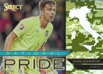 2015-16 Panini Select - National Pride Camo Prizm #25 Gianluigi Buffon Front