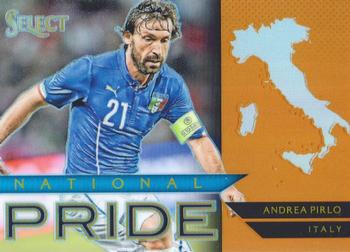 2015-16 Panini Select - National Pride Orange Prizm #23 Andrea Pirlo Front