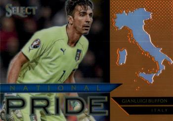 2015-16 Panini Select - National Pride Orange Prizm #25 Gianluigi Buffon Front