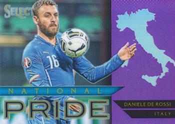 2015-16 Panini Select - National Pride Purple Prizm #24 Daniele De Rossi Front