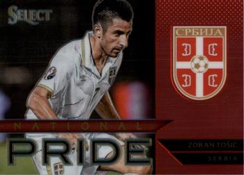 2015-16 Panini Select - National Pride Red Prizm #36 Zoran Tosic Front