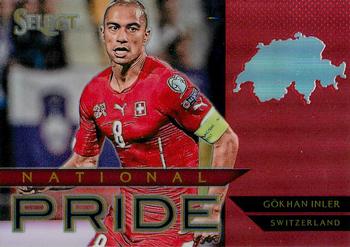 2015-16 Panini Select - National Pride Red Prizm #39 Gokhan Inler Front