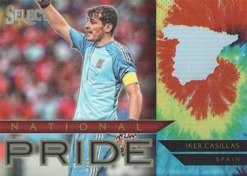 2015-16 Panini Select - National Pride Tie Dye Prizm #37 Iker Casillas Front
