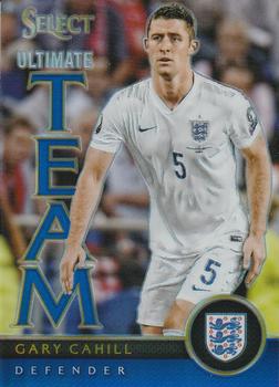 2015-16 Panini Select - Ultimate Team Blue Prizm #3 Gary Cahill Front