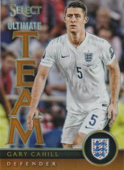 2015-16 Panini Select - Ultimate Team Orange Prizm #3 Gary Cahill Front