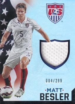 2015 Panini U.S. National Team - USA Memorabilia #19 Matt Besler Front