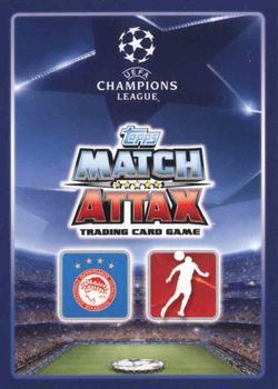 2015-16 Topps Match Attax UEFA Champions League English - Man of the Match #474 Arthur Masuaku Back