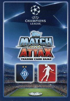 2015-16 Topps Match Attax UEFA Champions League English - Man of the Match #485 Aleksandar Dragovic Back