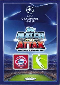 2015-16 Topps Match Attax UEFA Champions League English - 100 Club #495 Manuel Neuer Back