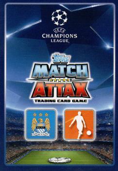 2015-16 Topps Match Attax UEFA Champions League English - Limited Editions Silver #LE4 Yaya Toure Back