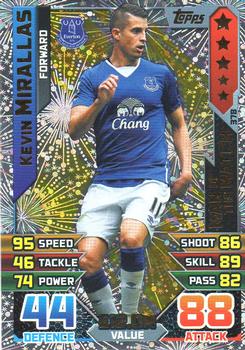 2015-16 Topps Match Attax Premier League - Man of the Match #378 Kevin Mirallas Front