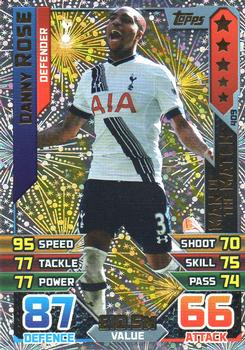2015-16 Topps Match Attax Premier League - Man of the Match #409 Danny Rose Front