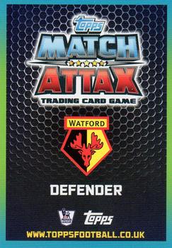 2015-16 Topps Match Attax Premier League - Away Kit #438 Allan Nyom Back