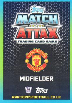 2015-16 Topps Match Attax Premier League - Duo #450 Juan Mata / Ashley Young Back