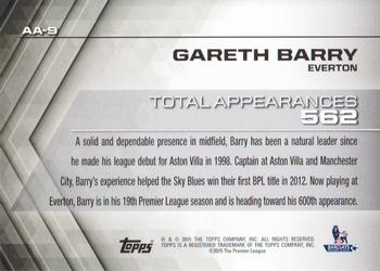2015 Topps Premier Gold - All-Time Accolades Premier Gold #AA-9 Gareth Barry Back