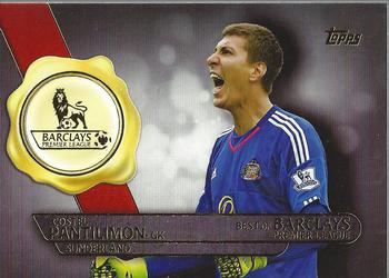 2015 Topps Premier Gold - Best of Barclays #BB-16 Costel Pantilimon Front