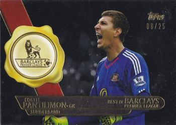 2015 Topps Premier Gold - Best of Barclays Black #BB-16 Costel Pantilimon Front