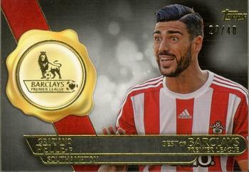 2015 Topps Premier Gold - Best of Barclays Silver Framed #BB-14 Graziano Pelle Front