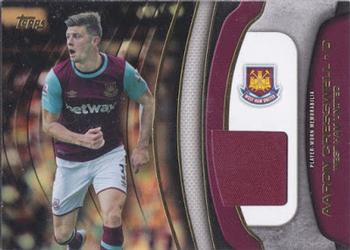 2015 Topps Premier Gold - Football Fibers Relics #FF-AC Aaron Cresswell Front