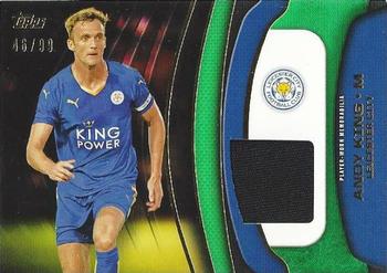 2015 Topps Premier Gold - Football Fibers Relics Green #FF-AK Andy King Front