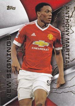 2015 Topps Premier Gold - New Signings #NS-10 Anthony Martial Front