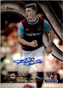 2015 Topps Premier Gold - Premier Autographs #PA-AC Aaron Cresswell Front