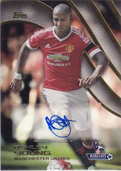 2015 Topps Premier Gold - Premier Autographs #PA-AY Ashley Young Front