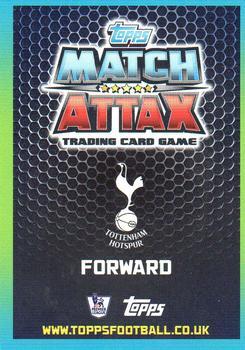 2015-16 Topps Match Attax Premier League - Limited Edition Silver #LE6 Harry Kane Back