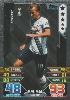 2015-16 Topps Match Attax Premier League - Limited Edition Silver #LE6 Harry Kane Front