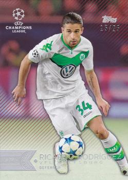 2015-16 Topps UEFA Champions League Showcase - Red #48 Ricardo Rodriguez Front