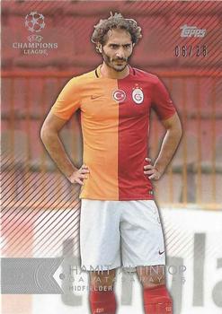 2015-16 Topps UEFA Champions League Showcase - Red #70 Hamit Altintop Front