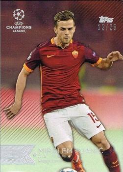 2015-16 Topps UEFA Champions League Showcase - Red #120 Miralem Pjanic Front