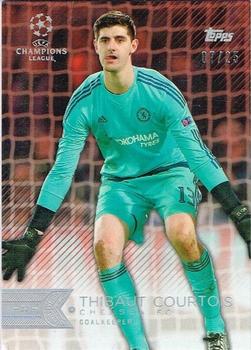 2015-16 Topps UEFA Champions League Showcase - Red #157 Thibaut Courtois Front