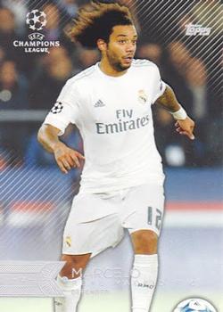 2015-16 Topps UEFA Champions League Showcase - Blank Backs #11 Marcelo Front