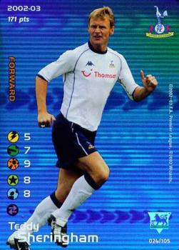 2002 Wizards Football Champions Premier League 2002-2003 #24 Teddy Sheringham Front