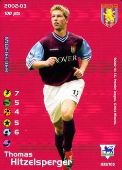 2002 Wizards Football Champions Premier League 2002-2003 #32 Thomas Hitzlsperger Front