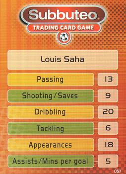 2002 Wizards Football Champions Premier League 2002-2003 #57 Louis Saha Back