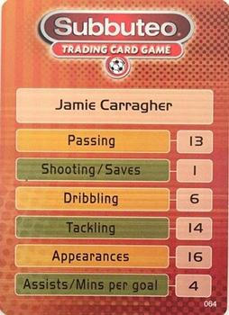 2002 Wizards Football Champions Premier League 2002-2003 #64 Jamie Carragher Back