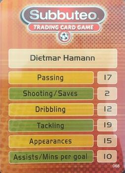 2002 Wizards Football Champions Premier League 2002-2003 #68 Dietmar Hamann Back