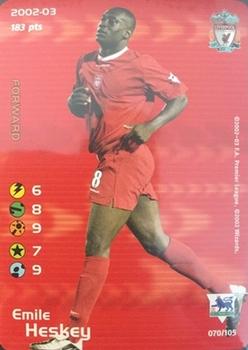 2002 Wizards Football Champions Premier League 2002-2003 #70 Emile Heskey Front