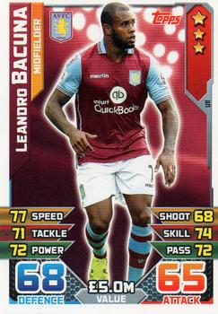 2015-16 Topps Match Attax Premier League Extra #U11 Leandro Bacuna Front