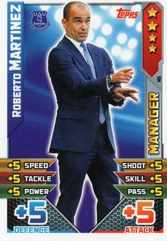 2015-16 Topps Match Attax Premier League Extra - Managers #M6 Roberto Martinez Front