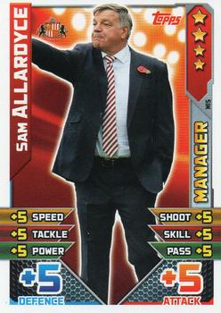 2015-16 Topps Match Attax Premier League Extra - Managers #M15 Sam Allardyce Front