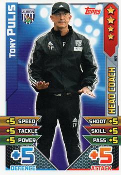 2015-16 Topps Match Attax Premier League Extra - Managers #M19 Tony Pulis Front