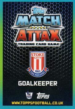 2015-16 Topps Match Attax Premier League Extra - Extra Boost Cards #UC14 Jack Butland Back